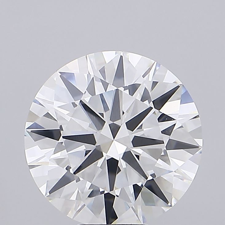 9.05 Carat Round Shaped, Excellent Cut, F Color, VVS1 Clarity, IGI Certified Lab Grown Diamond