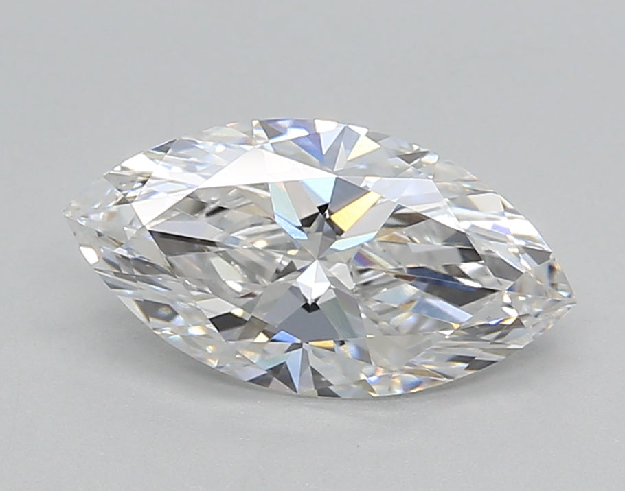 1.49 Carat Marquise Shaped, Ideal Cut, D Color, VS1 Clarity, IGI Certified Lab Grown Diamond