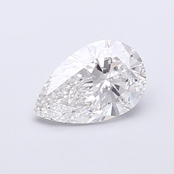 0.50 Carat Pear Shaped, Very Good Cut, E Color, VVS2 Clarity, IGI Certified Lab Grown Diamond