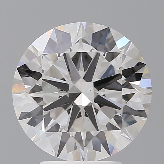 3.95 Carat Round Shaped, Excellent Cut, F Color, VS2 Clarity, IGI Certified Lab Grown Diamond