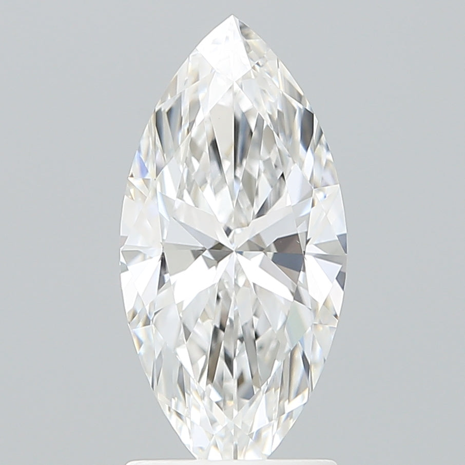 1.83 Carat Marquise Shaped, Ideal Cut, D Color, VVS2 Clarity, IGI Certified Lab Grown Diamond