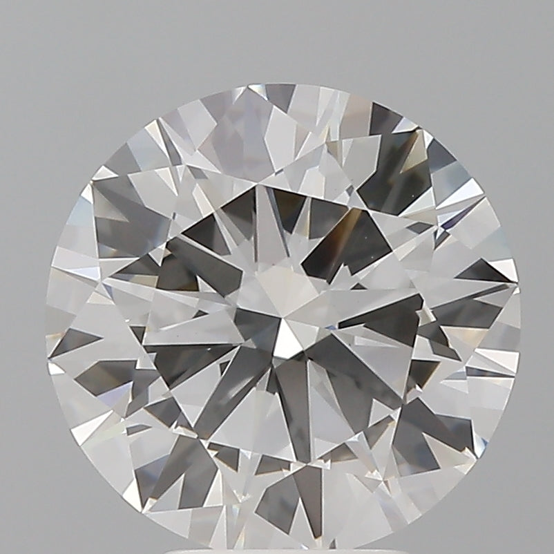 4.03 Carat Round Shaped, Excellent Cut, E Color, VVS2 Clarity, IGI Certified Lab Grown Diamond