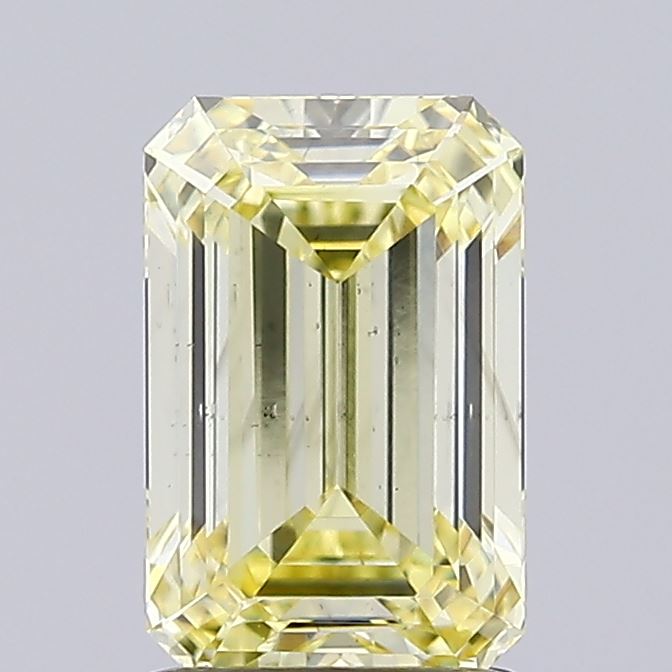 1.62 Carat Emerald Shaped, Excellent Cut, VS2 Clarity, IGI Certified Lab Grown Diamond
