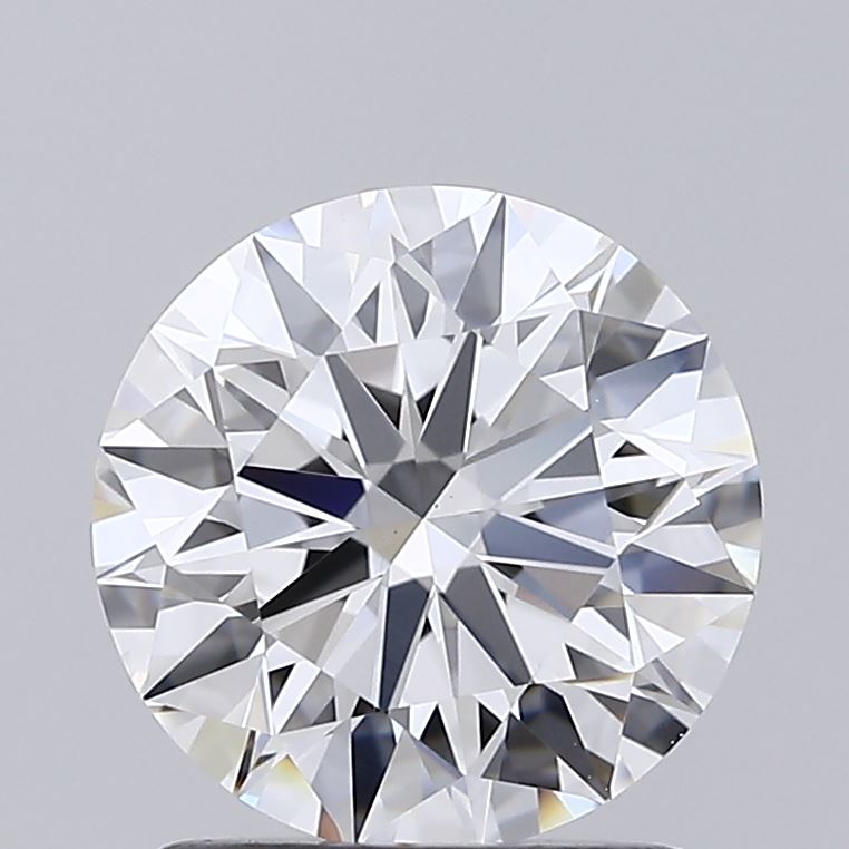 1.50 Carat Round Shaped, Ideal Cut, D Color, VS1 Clarity, IGI Certified Lab Grown Diamond