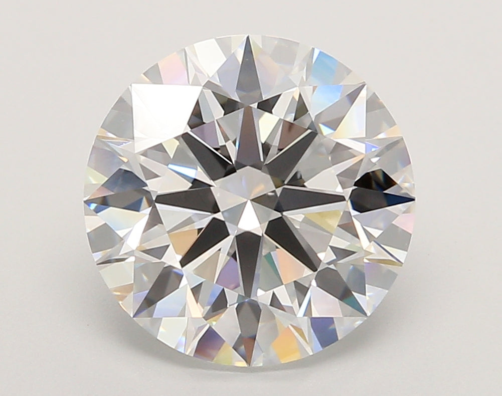 5.04 Carat Round Shaped, Ideal Cut, E Color, VVS1 Clarity, IGI Certified Lab Grown Diamond
