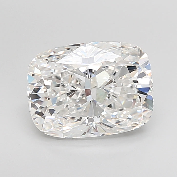 5.04 Carat Cushion Shaped, Excellent Cut, E Color, VVS2 Clarity, IGI Certified Lab Grown Diamond