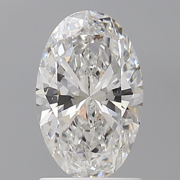 1.50 Carat Oval Shaped, Ideal Cut, E Color, VS2 Clarity, IGI Certified Lab Grown Diamond
