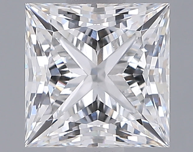 1.32 Carat Princess Shaped, Ideal Cut, E Color, VVS1 Clarity, IGI Certified Lab Grown Diamond