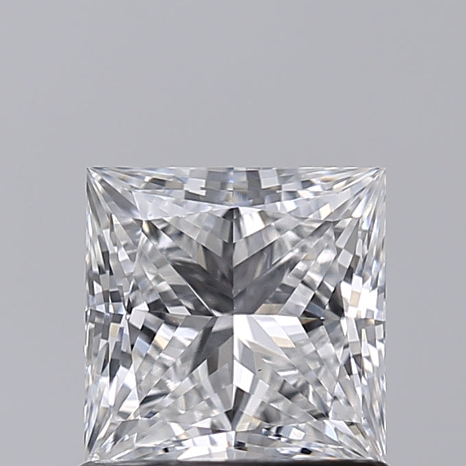 1.02 Carat Princess Shaped, Very Good Cut, E Color, VS1 Clarity, IGI Certified Lab Grown Diamond