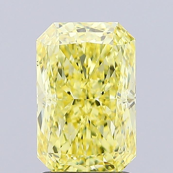 2.06 Carat Radiant Shaped, Ideal Cut, VS1 Clarity, IGI Certified Lab Grown Diamond
