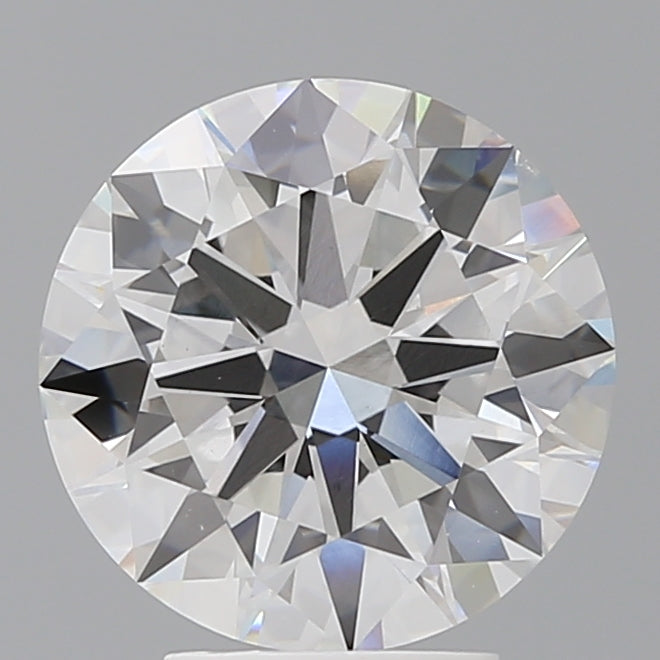 4.02 Carat Round Shaped, Excellent Cut, E Color, VS1 Clarity, IGI Certified Lab Grown Diamond