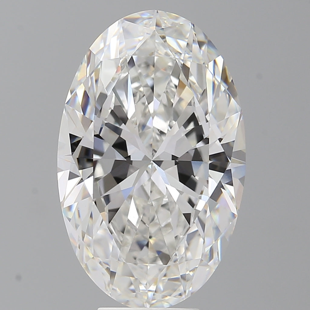 8.07 Carat Oval Shaped, Ideal Cut, E Color, VVS2 Clarity, IGI Certified Lab Grown Diamond