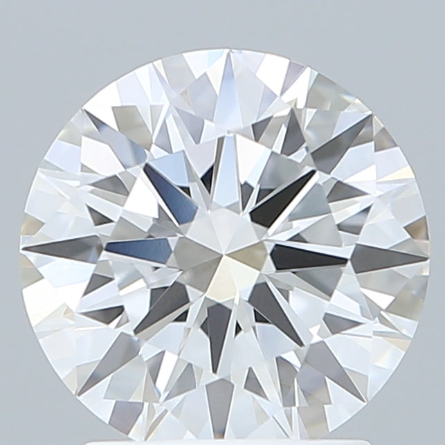 2.10 Carat Round Shaped, Ideal Cut, E Color, VVS1 Clarity, IGI Certified Lab Grown Diamond