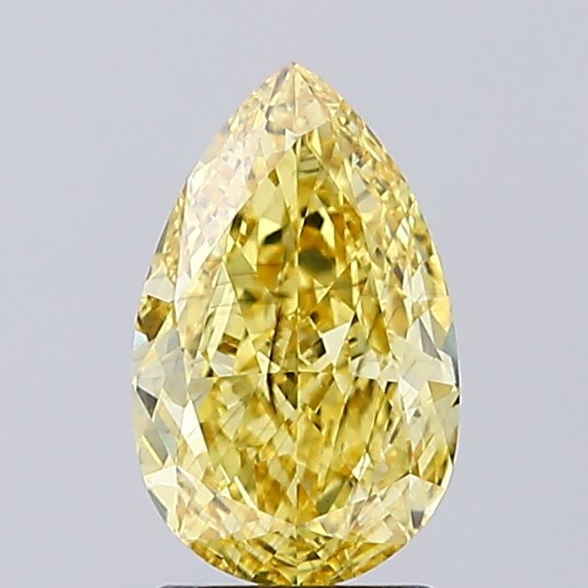2.02 Carat Pear Shaped, Ideal Cut, SI1 Clarity, IGI Certified Lab Grown Diamond