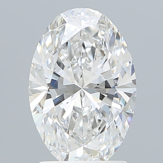 2.09 Carat Oval Shaped, Ideal Cut, E Color, VVS2 Clarity, IGI Certified Lab Grown Diamond