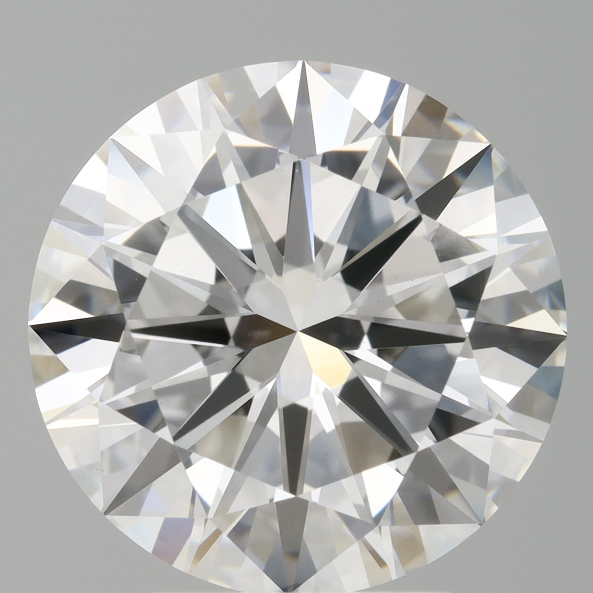 4.00 Carat Round Shaped, Excellent Cut, E Color, VVS2 Clarity, IGI Certified Lab Grown Diamond