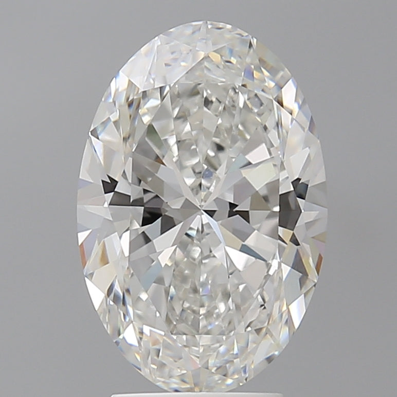 4.03 Carat Oval Shaped, Ideal Cut, E Color, VVS2 Clarity, IGI Certified Lab Grown Diamond