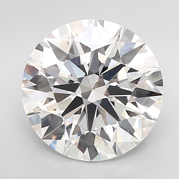 6.09 Carat Round Shaped, Ideal Cut, E Color, VVS2 Clarity, IGI Certified Lab Grown Diamond