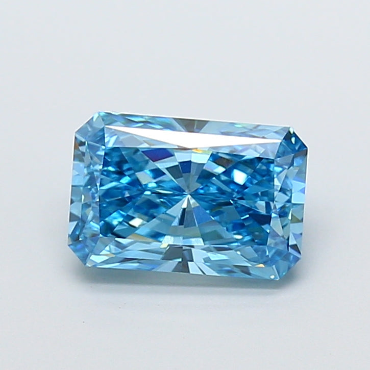 2.06 Carat Radiant Shaped, Very Good Cut, VVS2 Clarity, IGI Certified Lab Grown Diamond