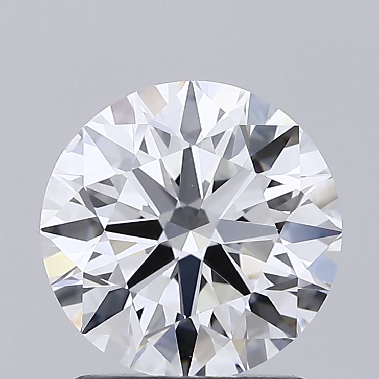 1.54 Carat Round Shaped, Ideal Cut, D Color, VS1 Clarity, IGI Certified Lab Grown Diamond