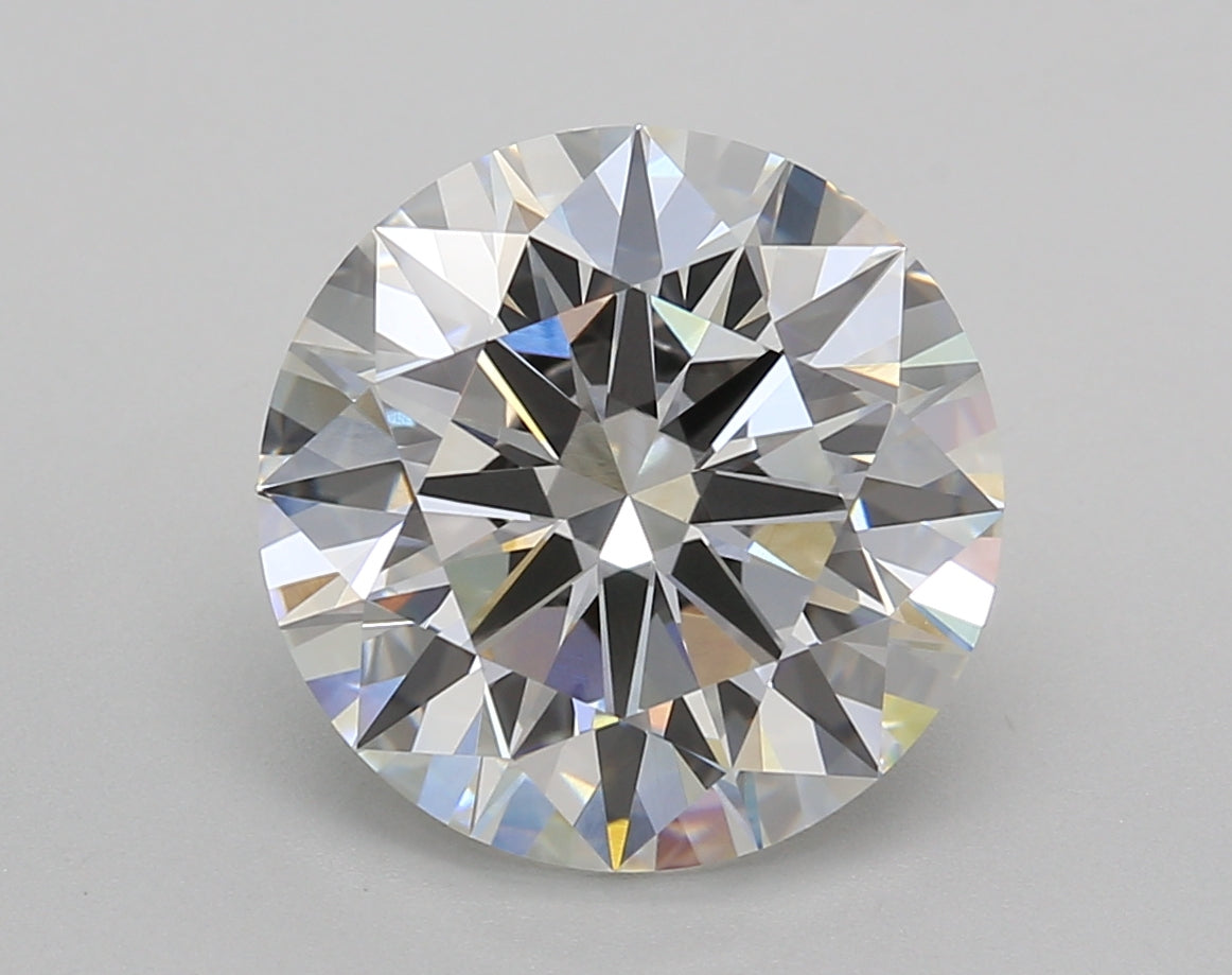 5.02 Carat Round Shaped, Ideal Cut, G Color, VVS2 Clarity, IGI Certified Lab Grown Diamond