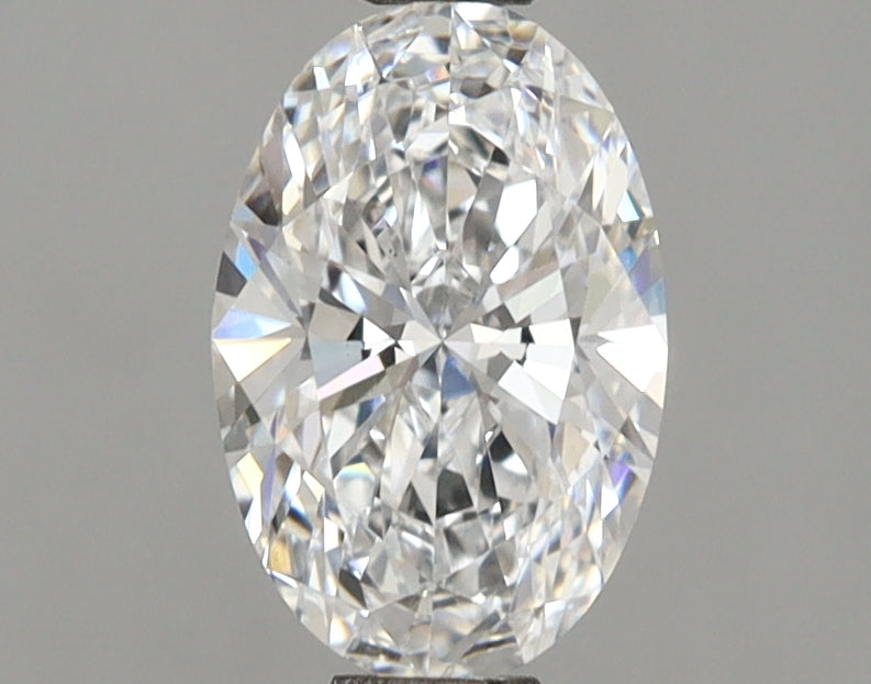 1.18 Carat Oval Shaped, Ideal Cut, D Color, VS1 Clarity, IGI Certified Lab Grown Diamond