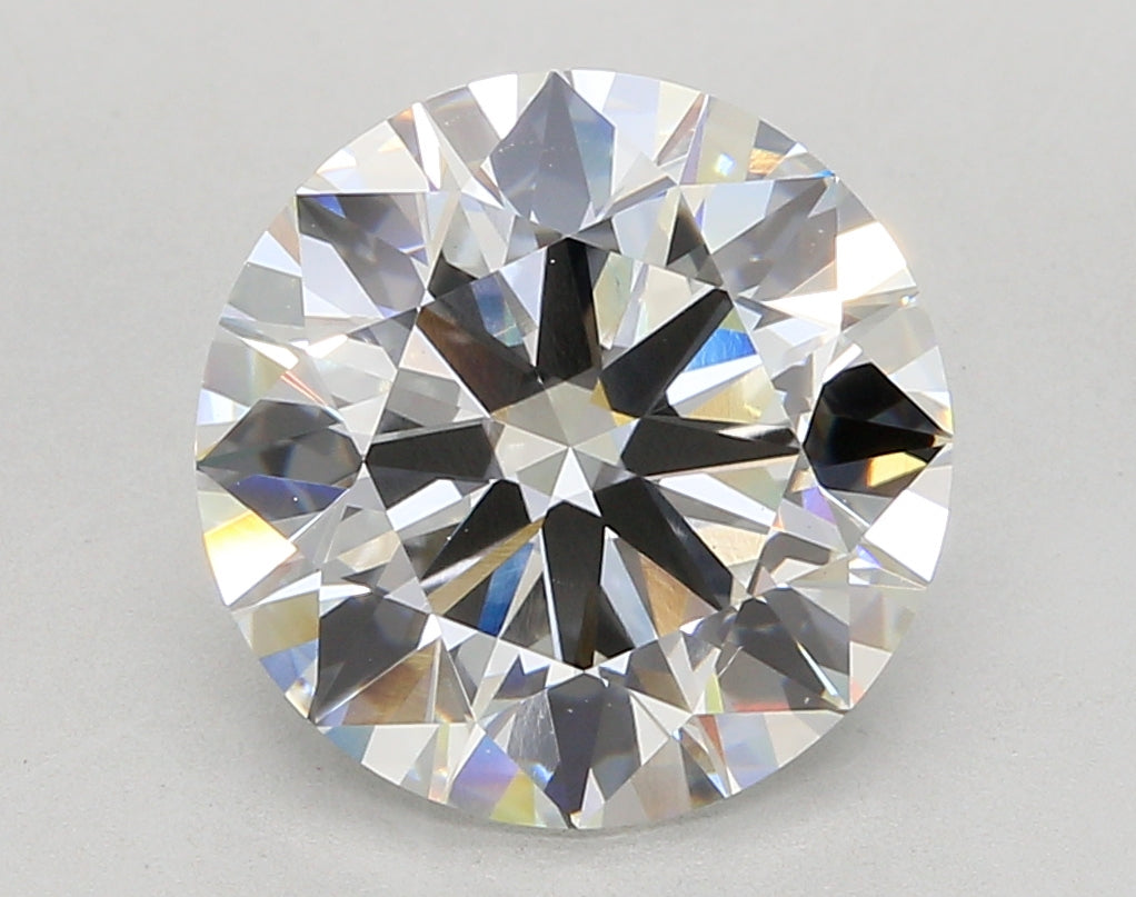 5.51 Carat Round Shaped, Ideal Cut, F Color, VS1 Clarity, IGI Certified Lab Grown Diamond