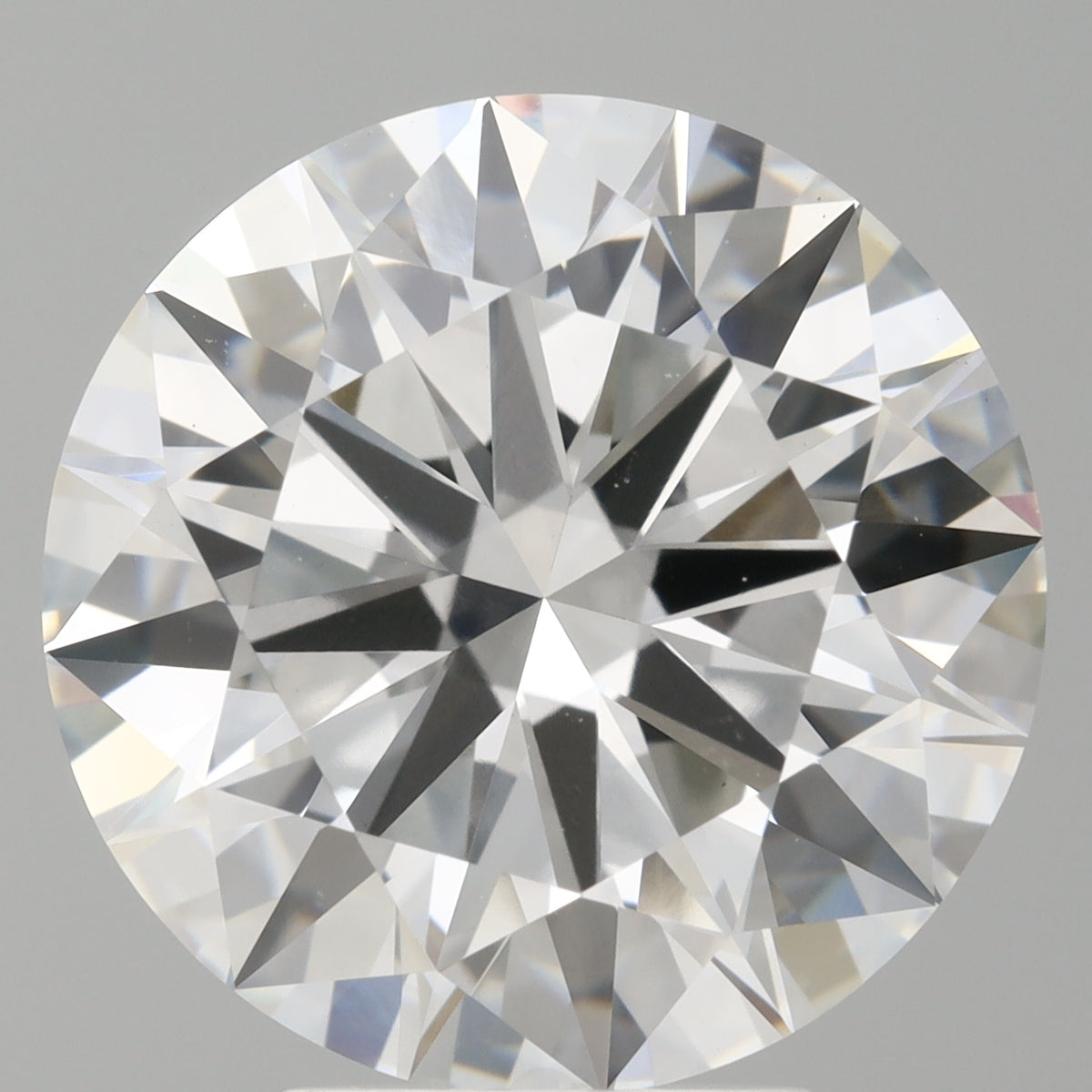 5.05 Carat Round Shaped, Ideal Cut, E Color, VVS2 Clarity, IGI Certified Lab Grown Diamond
