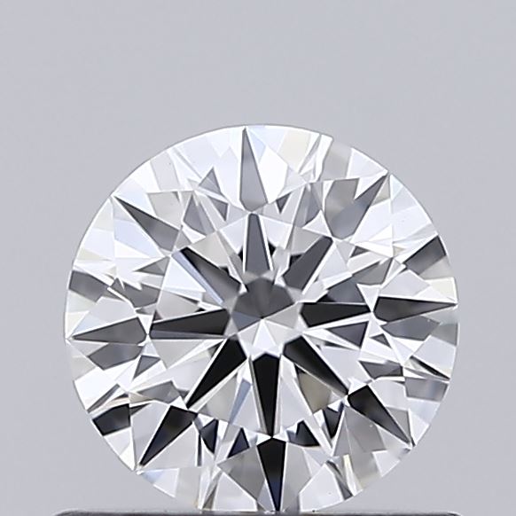 0.54 Carat Round Shaped, Ideal Cut, D Color, VVS2 Clarity, IGI Certified Lab Grown Diamond