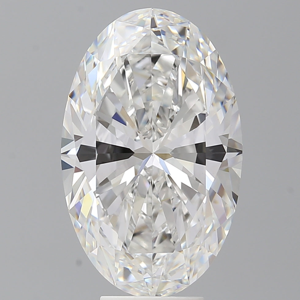 7.08 Carat Oval Shaped, Ideal Cut, E Color, VVS2 Clarity, IGI Certified Lab Grown Diamond