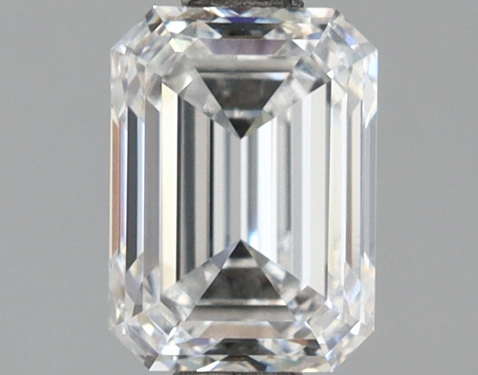 1.52 Carat Emerald Shaped, Ideal Cut, D Color, VVS2 Clarity, IGI Certified Lab Grown Diamond