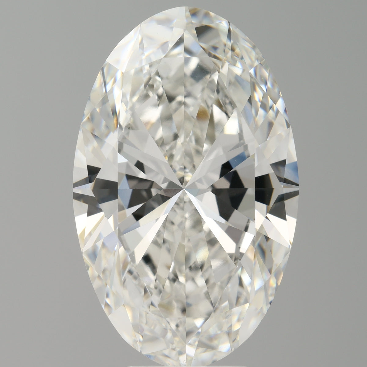 8.04 Carat Oval Shaped, Ideal Cut, F Color, VVS2 Clarity, IGI Certified Lab Grown Diamond