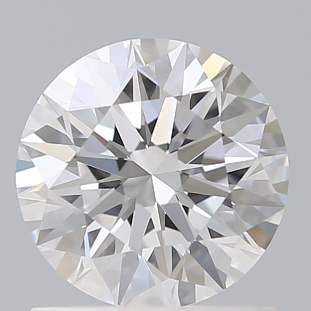 1.09 Carat Round Shaped, Ideal Cut, D Color, VS2 Clarity, IGI Certified Lab Grown Diamond