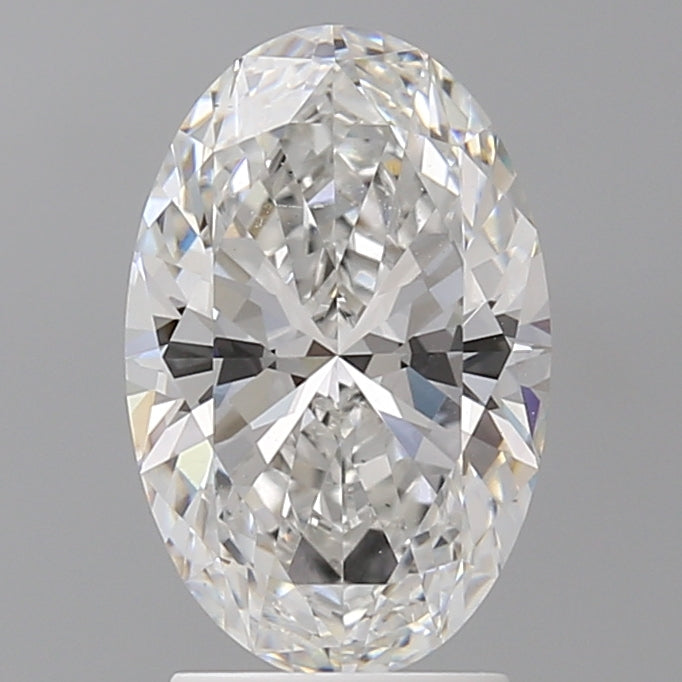 2.55 Carat Oval Shaped, Ideal Cut, E Color, VS1 Clarity, IGI Certified Lab Grown Diamond