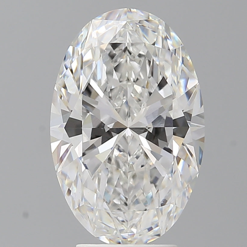 4.55 Carat Oval Shaped, Ideal Cut, E Color, VVS2 Clarity, IGI Certified Lab Grown Diamond