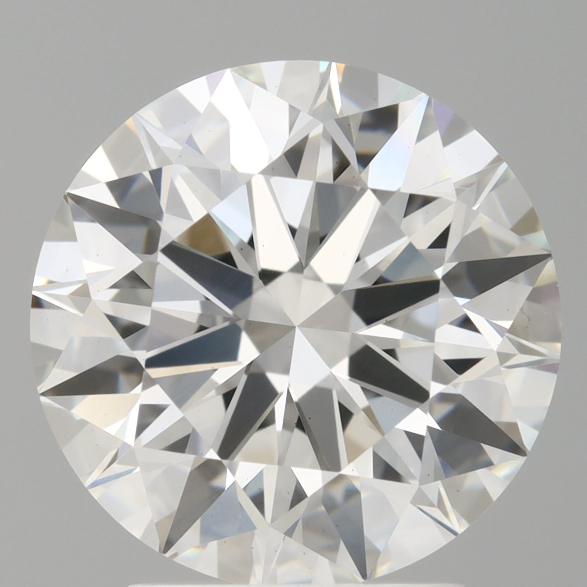 3.10 Carat Round Shaped, Ideal Cut, F Color, VS1 Clarity, IGI Certified Lab Grown Diamond