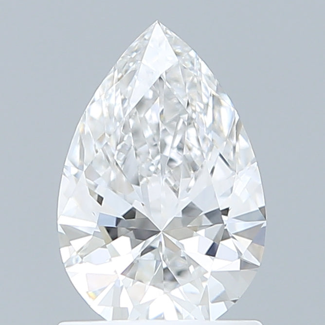 1.09 Carat Pear Shaped, Ideal Cut, E Color, VVS1 Clarity, IGI Certified Lab Grown Diamond
