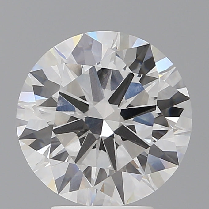 4.04 Carat Round Shaped, Excellent Cut, F Color, VVS2 Clarity, IGI Certified Lab Grown Diamond