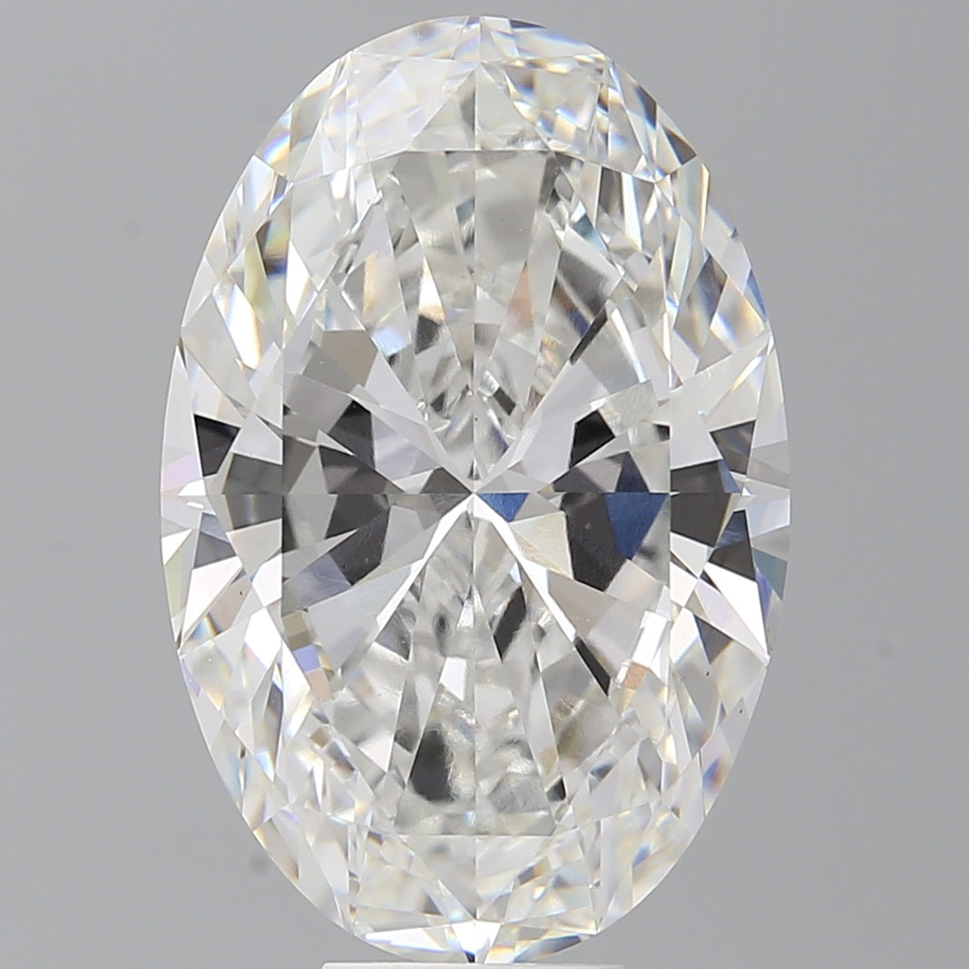 10.57 Carat Oval Shaped, Ideal Cut, F Color, VS1 Clarity, IGI Certified Lab Grown Diamond
