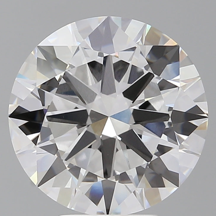 6.09 Carat Round Shaped, Excellent Cut, E Color, VVS2 Clarity, IGI Certified Lab Grown Diamond