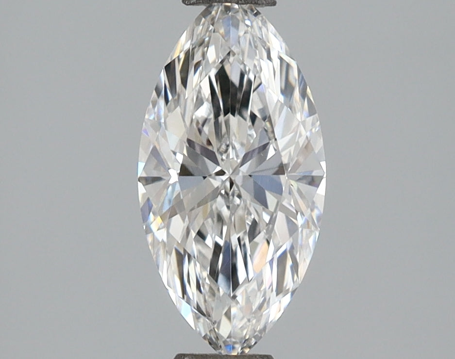 1.14 Carat Marquise Shaped, Ideal Cut, D Color, VVS2 Clarity, IGI Certified Lab Grown Diamond