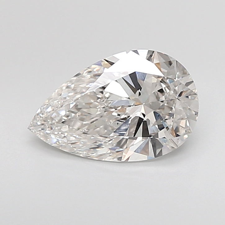 3.01 Carat Pear Shaped, Ideal Cut, F Color, VS1 Clarity, IGI Certified Lab Grown Diamond