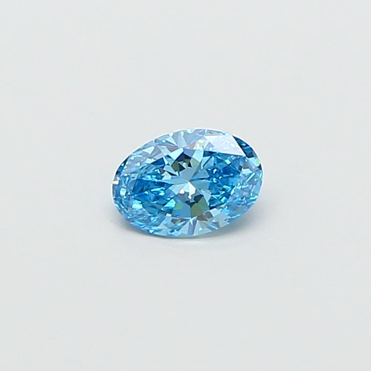 0.53 Carat Oval Shaped, Very Good Cut, VS1 Clarity, IGI Certified Lab Grown Diamond