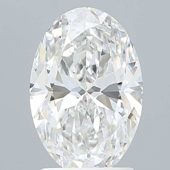 2.20 Carat Oval Shaped, Ideal Cut, E Color, VVS2 Clarity, IGI Certified Lab Grown Diamond