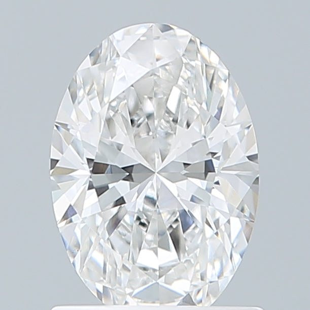 1.10 Carat Oval Shaped, Ideal Cut, E Color, VS1 Clarity, IGI Certified Lab Grown Diamond