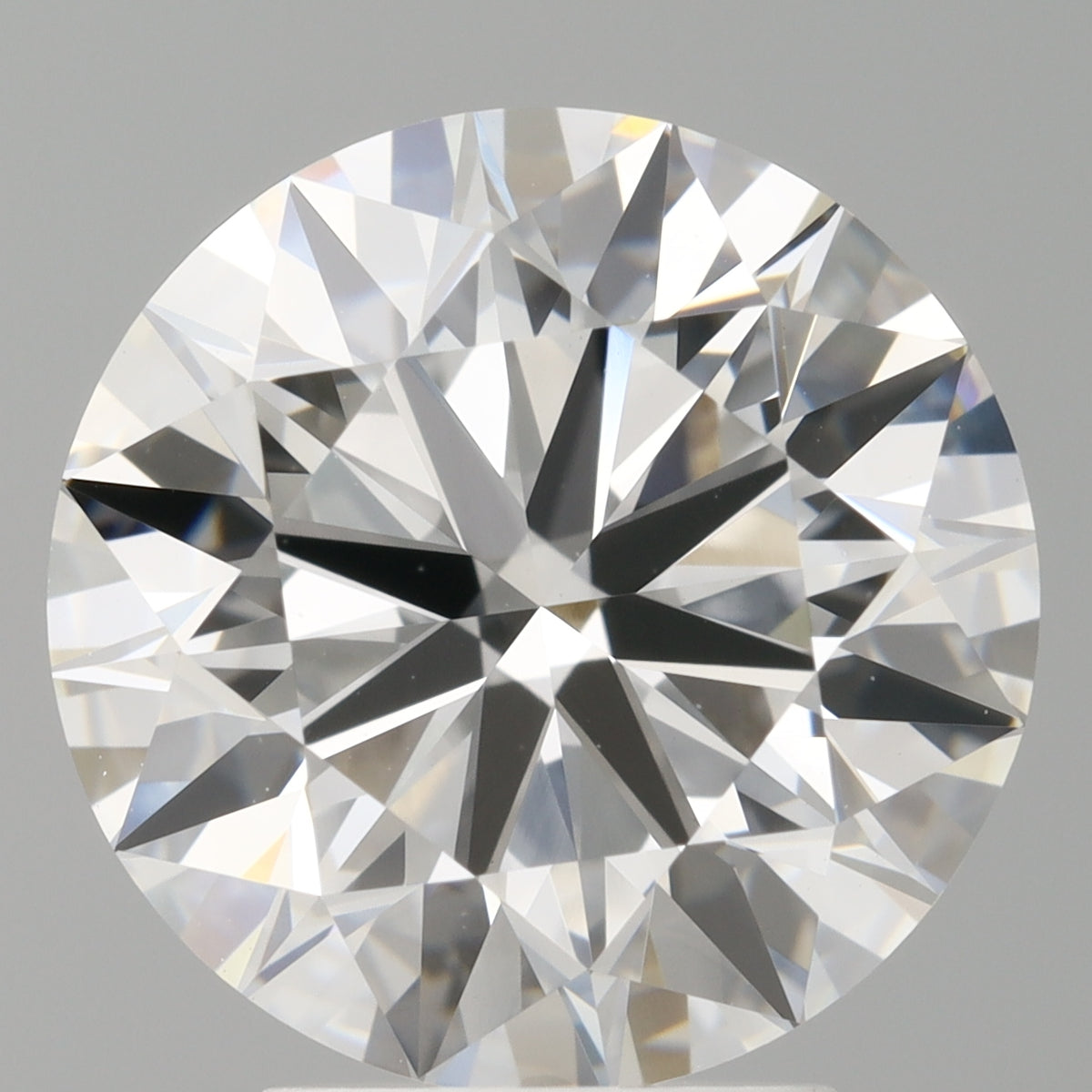 4.02 Carat Round Shaped, Ideal Cut, E Color, VVS2 Clarity, IGI Certified Lab Grown Diamond