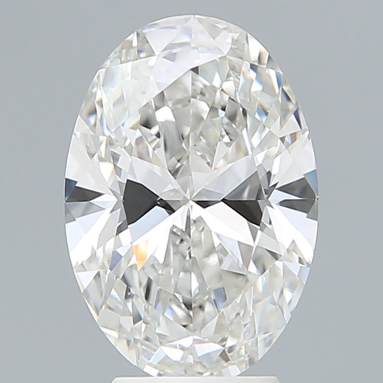 4.19 Carat Oval Shaped, Ideal Cut, F Color, VS1 Clarity, IGI Certified Lab Grown Diamond