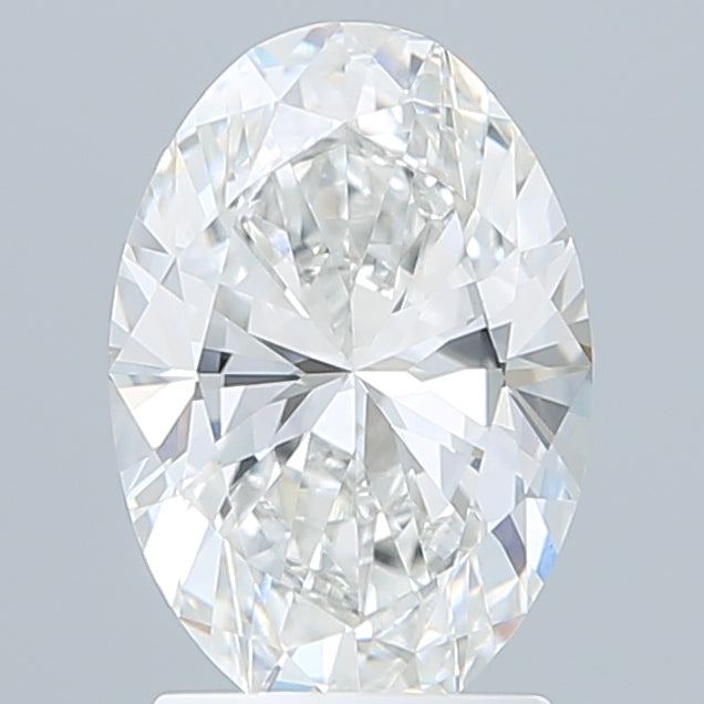 2.10 Carat Oval Shaped, Excellent Cut, F Color, VVS2 Clarity, IGI Certified Lab Grown Diamond