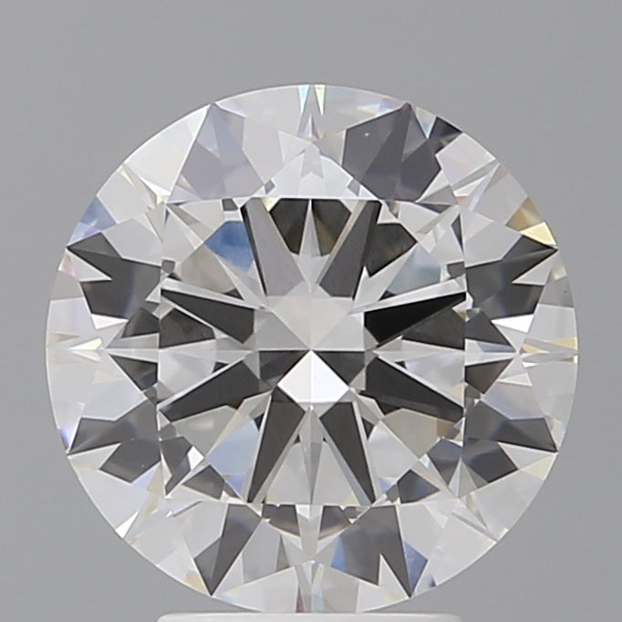4.03 Carat Round Shaped, Excellent Cut, F Color, VVS2 Clarity, IGI Certified Lab Grown Diamond