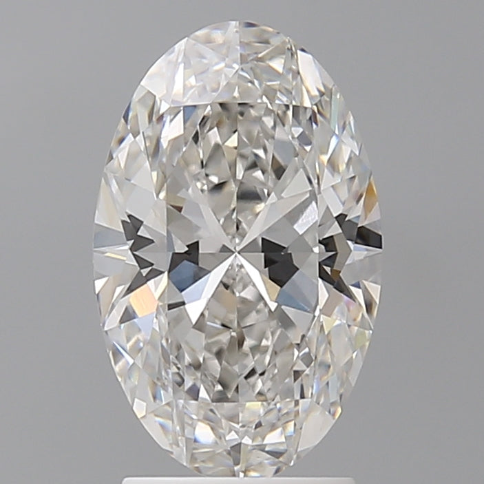 2.57 Carat Oval Shaped, Excellent Cut, F Color, VVS2 Clarity, IGI Certified Lab Grown Diamond